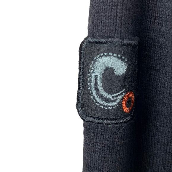 Men's Black and Green Sweater - Picture 5 of 9